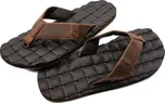 VOLCOM žabky - Recliner Lthr Sndl Vintage Brown (VBN) velikost: 6