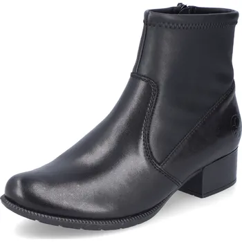 Dámská zimní obuv DÁMSKÉ KOTNÍKOVÉ BOTY RIEKER 78674-00 ČERNÁ Barva: Černá, Velikost: 42