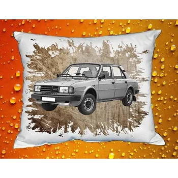 Povlak na polštářek Polštář s Českým autem 007 (auta České výroby)