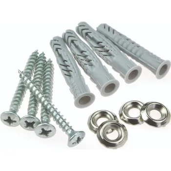 Šroubovací sada pro bezpečné a pevné uchycení značení na stěny