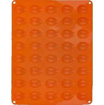 Plech na pečení Forma na pečení ořechů ORION 33,5x26x1,2cm Orange