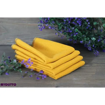 Zásobník na papírové ručníky Vaflový ubrousek - hořčicový