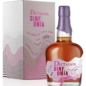 Rum Dictador Sinfonia Pardo 18yo 2004 40% 0,7l (karton)