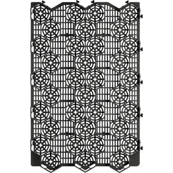 Venkovní dlažba Gutta Geonet 4280275 60 x 40 x 4 cm černá