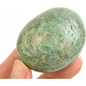 Přírodní kámen Hladký kámen amazonit (Madagaskar) 103g