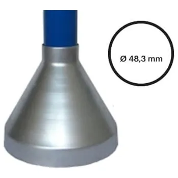 kabelová chránička Konstrukční fitinka, spojka ocelových trubek pr. 48,3 mm – krytka 192-D48