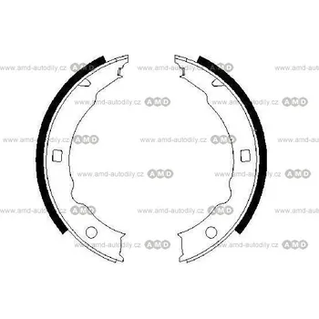 Brzda na kolo Brzdové čelisti - 1849.2737655