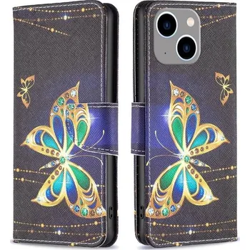 Pouzdro na mobilní telefon Pouzdro na iPhone 14 Plus Motýl černé