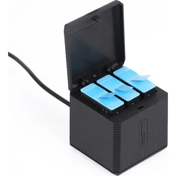 RUIGPRO TRIPLE nabíječka baterie AHDBT-901 GoPro Hero 12 Black, GoPro Hero 11, GoPro Hero 10, GoPro Hero 9