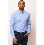 Heavy Tools pánská košile se vzorem Rafik modrá Velikost: XL