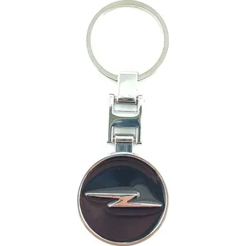 Přívěšek na klíče OPEL kovový, včetně kroužku na klíče