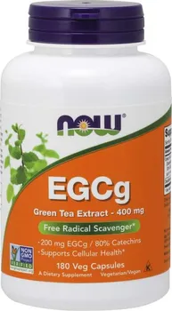 Přírodní produkt Now Foods EGCg extrakt ze zeleného čaje 400 mg