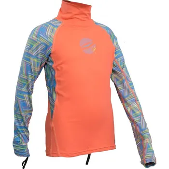 Dívčí tričko Dětská dívčí lycra GUL '18 Junior LS RG0346 - oranžová JS