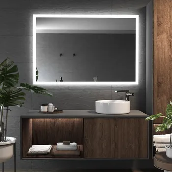 Zrcadlo DARAMIO Zrcadlo s LED osvětlením F1 40x60 cm