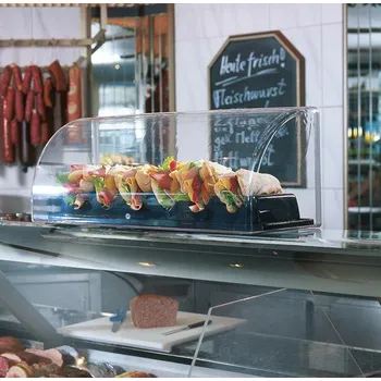 Servírovací stolek Expoziční vitrína 635x250x250 mm | APS, 11888