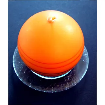 Talíř talíř kulatý 10cm čiré sklo (ruční výroba)