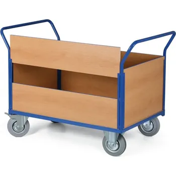 Plošinový vozík Plošinový vozík se 4 výplněmi plošina 1000x700 mm, 200 kg