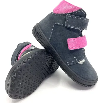 Dívčí zimní obuv Jonap B4 zimní šedorůžová devon VLNA 23, Vnitřní délka boty: 15,0 cm, Vnitřní šířka boty: 6,2 cm