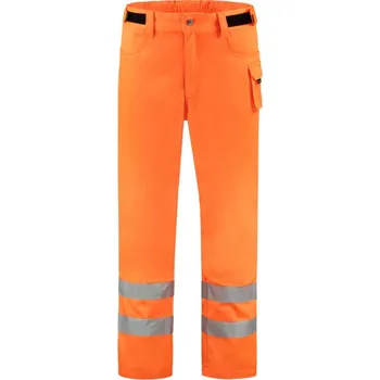 Pánské kalhoty TRICORP Kalhoty RWS Work Pants T65, do pasu, reflexní, unisex MAL-T659852 52 Oranžová svítivě