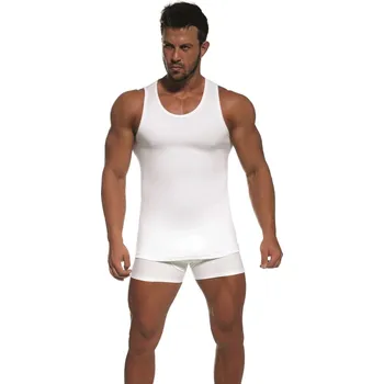 Pánské tričko 205 - CORNETTE Bílá 3XL
