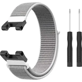 Chytré hodinky OEM Nylonový řemínek na Huami Amazfit T-REX 2 Barva: Bílá