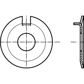 podložka PROFISTYL DIN 432 podložka pojistná s vnějším nosem pozink Varianta: DIN 432 podložka pojistná s vnějším nosem ZnB 10,5 pro M10