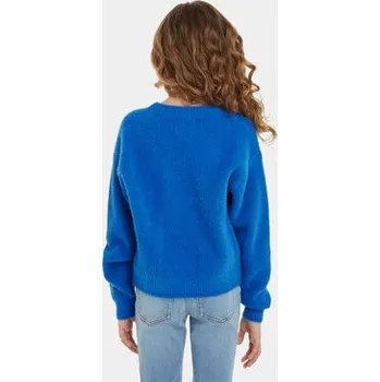 Pánský svetr Calvin Klein Jeans Svetr Monogram IG0IG02217 Modrá Regular Fit 4Y