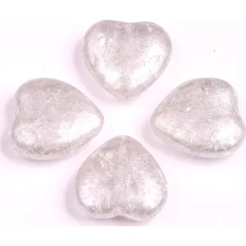 Dětské navlékací korálky Korálky srdíčka č.3912 (15x16mm)