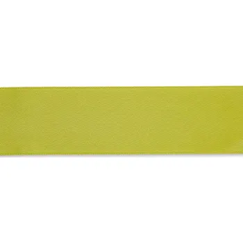 PRYM Saténová stuha, 3 m x 38 mm, světle olivová