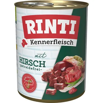 Krmivo pro psa RINTI Kennerfleisch jelení maso 12 × 800 g