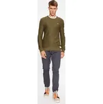 Tommy Jeans Svetr DM0DM15060 Zelená Regular Fit M
