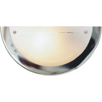 Nástěnné svítidlo Svítidlo Compolux PUNTO 912011/72 chrom 1x60W E27 půlkruh 300mm