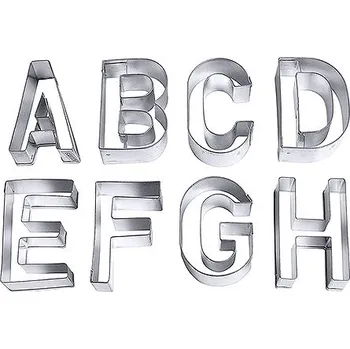 výuková tabulka Vykrajovátka 26 kusů, písmena 25 mm | CONTACTO, 638/026