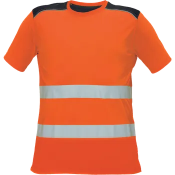 pracovní tričko CERVA Knoxfield HI-VIS tričko oranžové