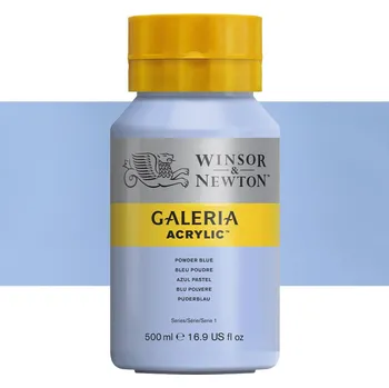 Výtvárné potřeby Akrylová barva Winsor & Newton 500ml - Powder Blue