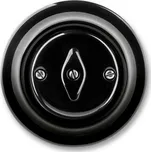 ABB Decento vypínač č.7 otočný černá 3560K-C07345 N porcelán