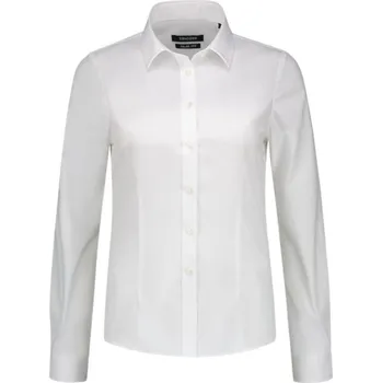 Dámská košile TRICORP Košile Fitted Stretch Blouse T24, dlouhý rukáv, dámská MAL-T24T042 Bílá 42