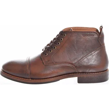 Pánské polobotky Tenpoints Pánská kožená kotníková obuv značky TEN POINTS TP 60042 316 Velikost: 42, barva: 316 rust