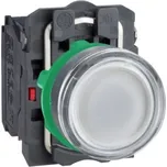 Schneider Electric Harmony tlačítko bílá prosvětlen. 1NO+1NC XB5AW31B5 24VAC