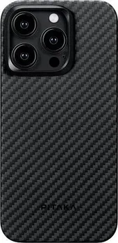 Pouzdro na mobilní telefon Pitaka MagEZ 4 1500D pro Apple iPhone 15 Pro Max černé/šedé