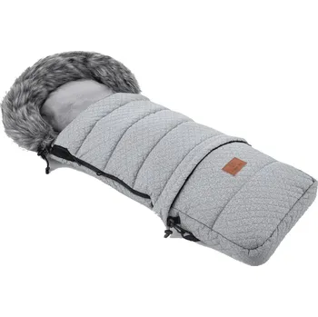 Fusak Zimní fusak HappyBee Combi DIAMOND s kožíškem, Grey/Grey