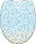 EISL Duroplast Soft-Close Mosaic Blue