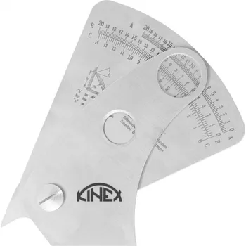 KINEX/K-MET Měrka na svary - 3-stupnice (1120-02-015)