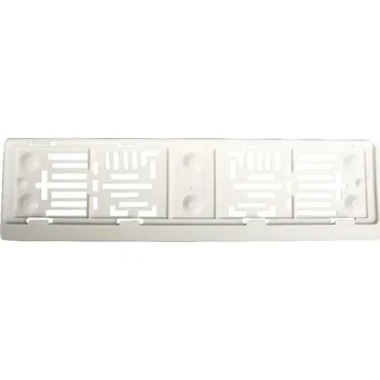 Držák SPZ Podložka pod SPZ, BÍLÁ