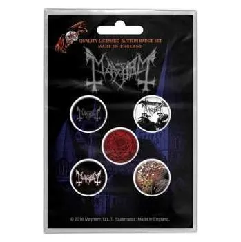 Merch Mayhem: Sada Placek De Mysteriis Dom Sathanas