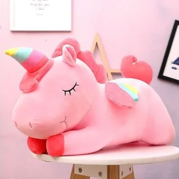 plyšák Unicorn (Jednorožci) Velký plyšový jednorožec - 50 cm