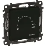 Legrand Valena LIFE termostat černý 756333