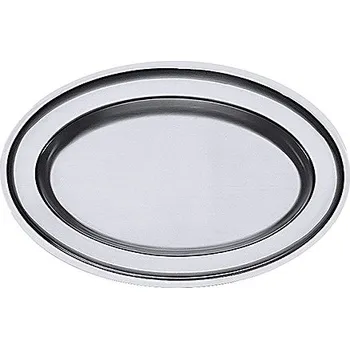 Tác oválný z nerezové oceli 510x340x33 mm | CONTACTO, 1/510