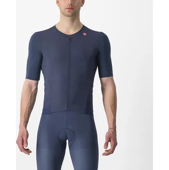 cyklistický dres Castelli - dres Premio Black XXL modrá - 10 % pro přihlášené BFEXTRA10