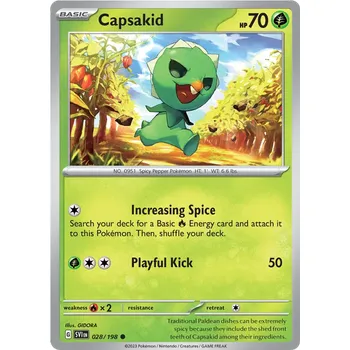 Sběratelská karetní hra Pokémon TCG Capsakid 028/198 - Reverse Holo